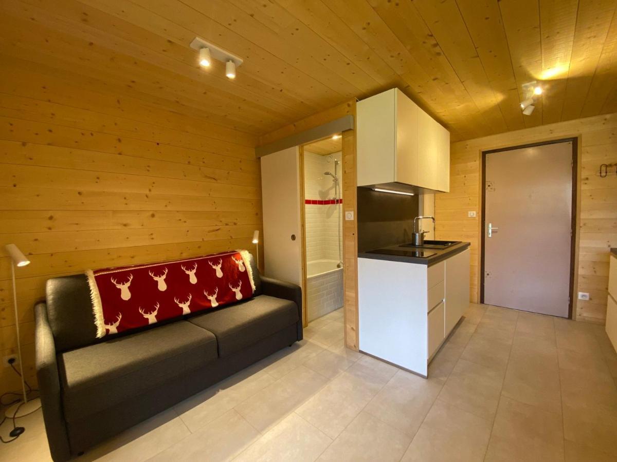 Charmant Studio Avec Balcon Sud, Au Calme Et Proche Du Centre D'Abondance - Fr-1-692-84 Exteriör bild